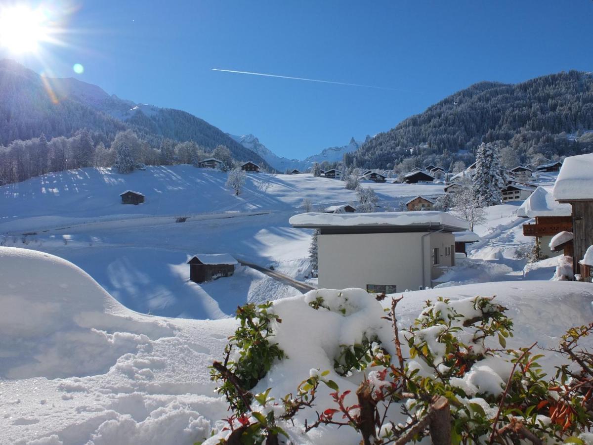 Haus Glasella Appartement Schruns Buitenkant foto